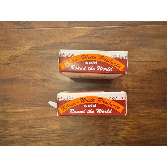 VTG Kleanwrite Typewriter Ribbon Black & Red M Nylon Remington & Underwood LA - Picture 4 of 6